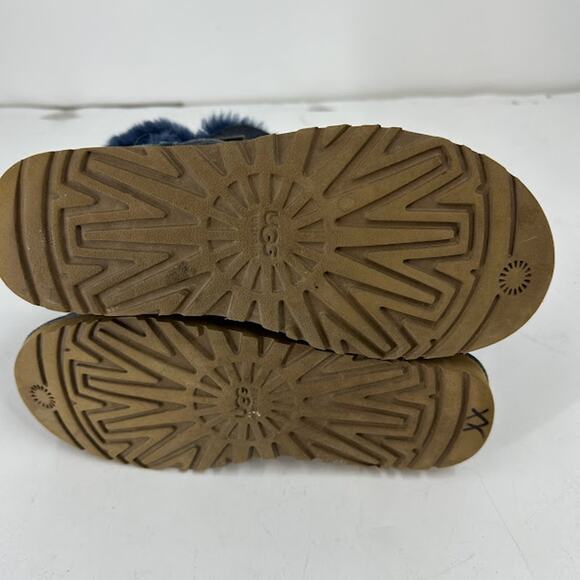 Ugg Bailey Button II Boots size 6 Blue - Picture 7 of 7